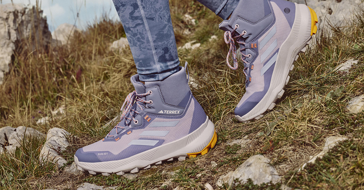 Designed by and for Women - adidas continental TERREX WMN Hiker Mid Rain.Rdy